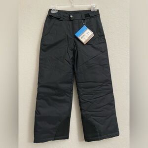 Columbia Girls Snow Maiden II Ski Pants in Black - Size 7/8